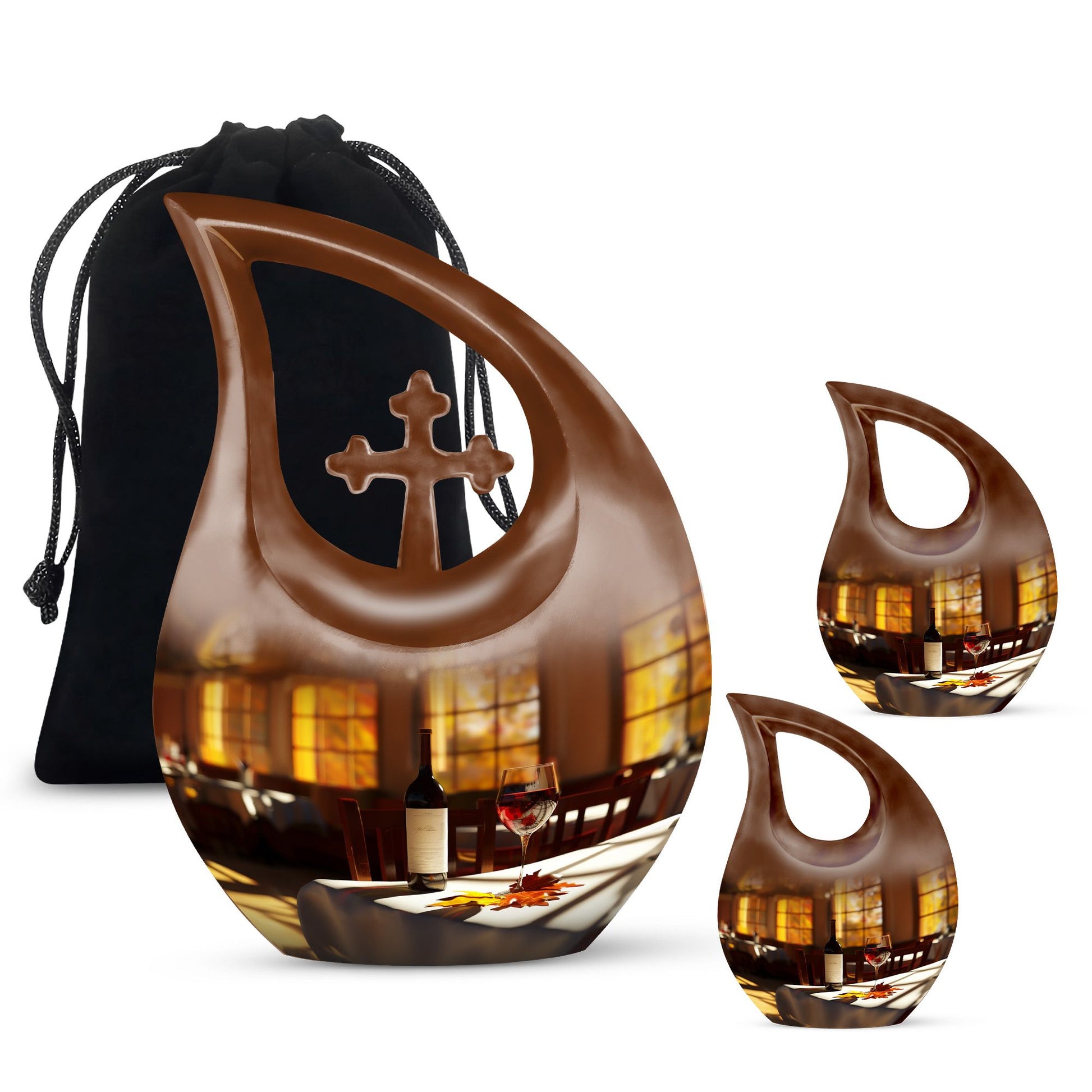 Wine Urns For Ashes - Small Cremation Urn