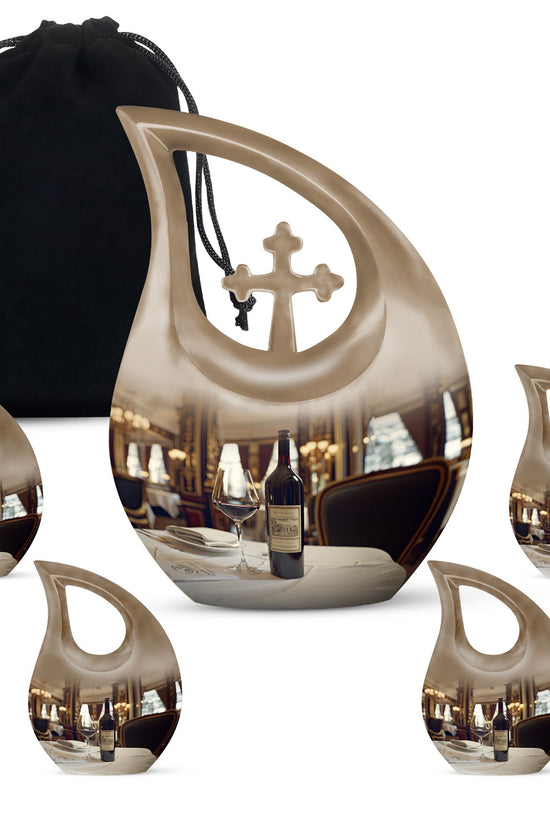 Wine Urns For Ashes - Mini Cremation Urns For Human Ashes