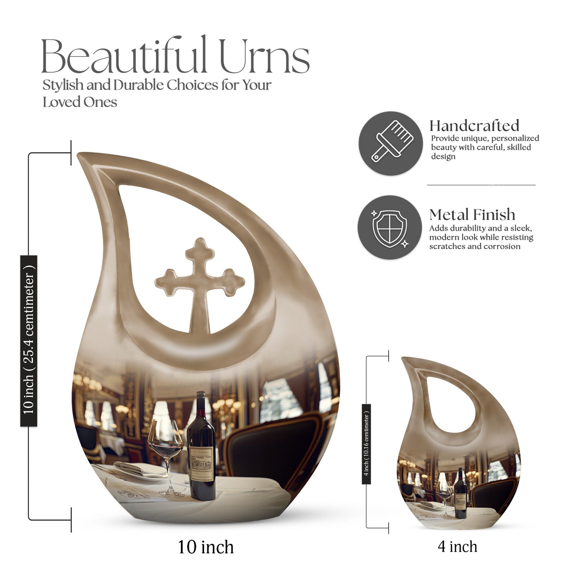 Wine Urns For Ashes - Mini Cremation Urns For Human Ashes