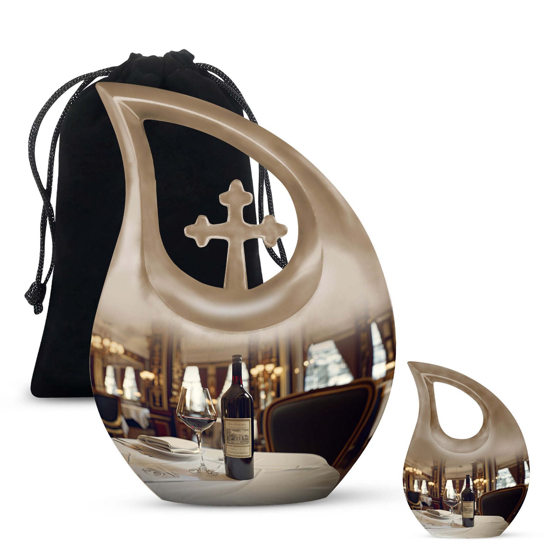 Wine Urns For Ashes - Mini Cremation Urns For Human Ashes