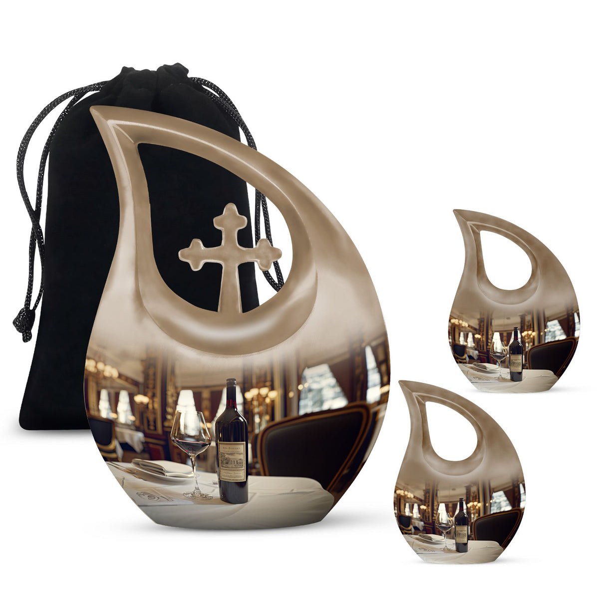 Wine Urns For Ashes - Mini Cremation Urns For Human Ashes