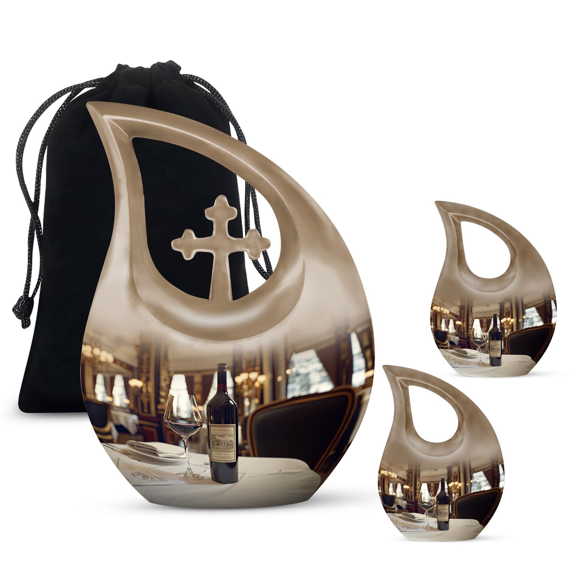 Wine Urns For Ashes - Mini Cremation Urns For Human Ashes