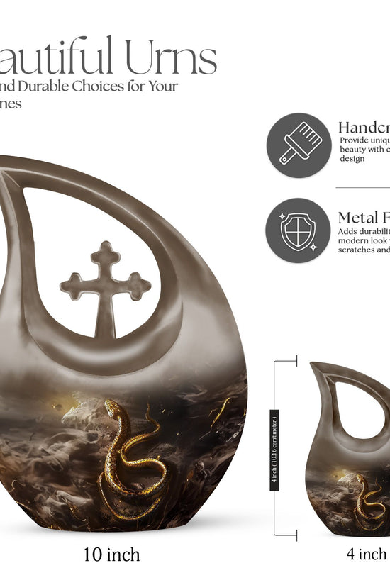 Snake Urns For Ashes - Cremation Urn For Adults