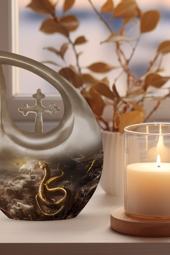 Snake Urns For Ashes - Cremation Urn For Adults