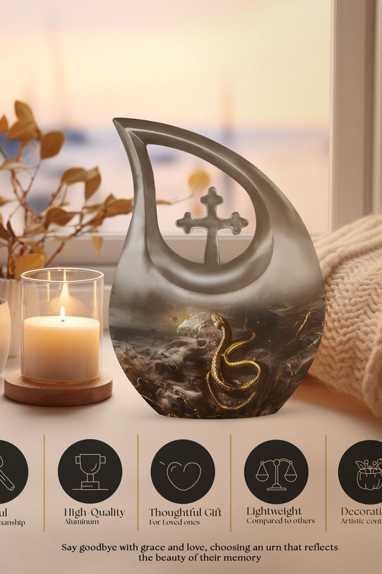 Snake Urns For Ashes - Cremation Urn For Adults