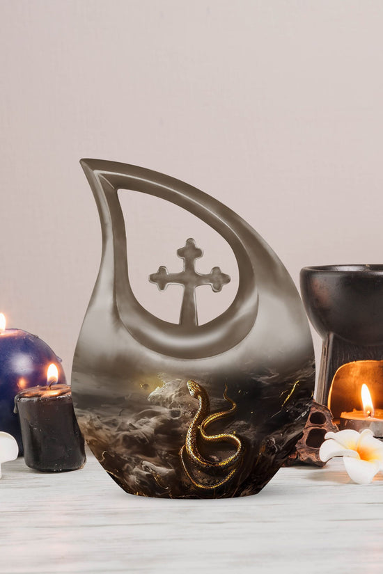 Snake Urns For Ashes - Cremation Urn For Adults