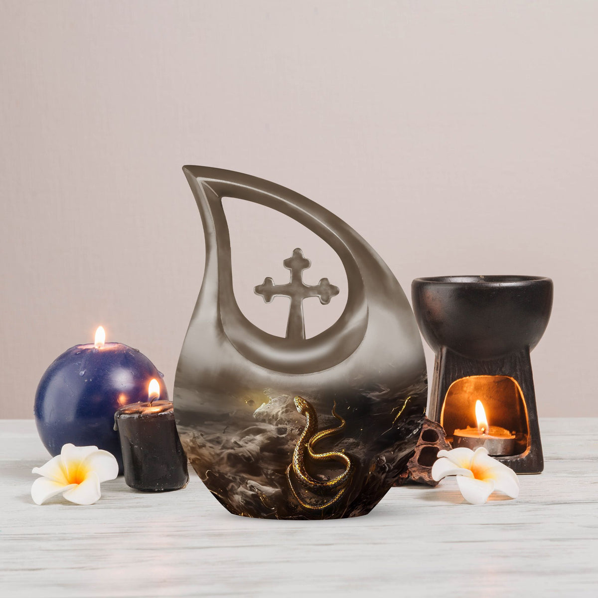 Snake Urns For Ashes - Cremation Urn For Adults
