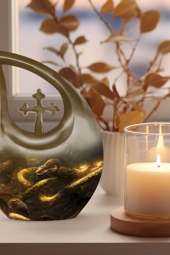 Snake Urns For Ashes - Cremation Urns For Adult Ashes