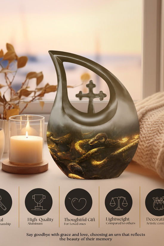 Snake Urns For Ashes - Cremation Urns For Adult Ashes