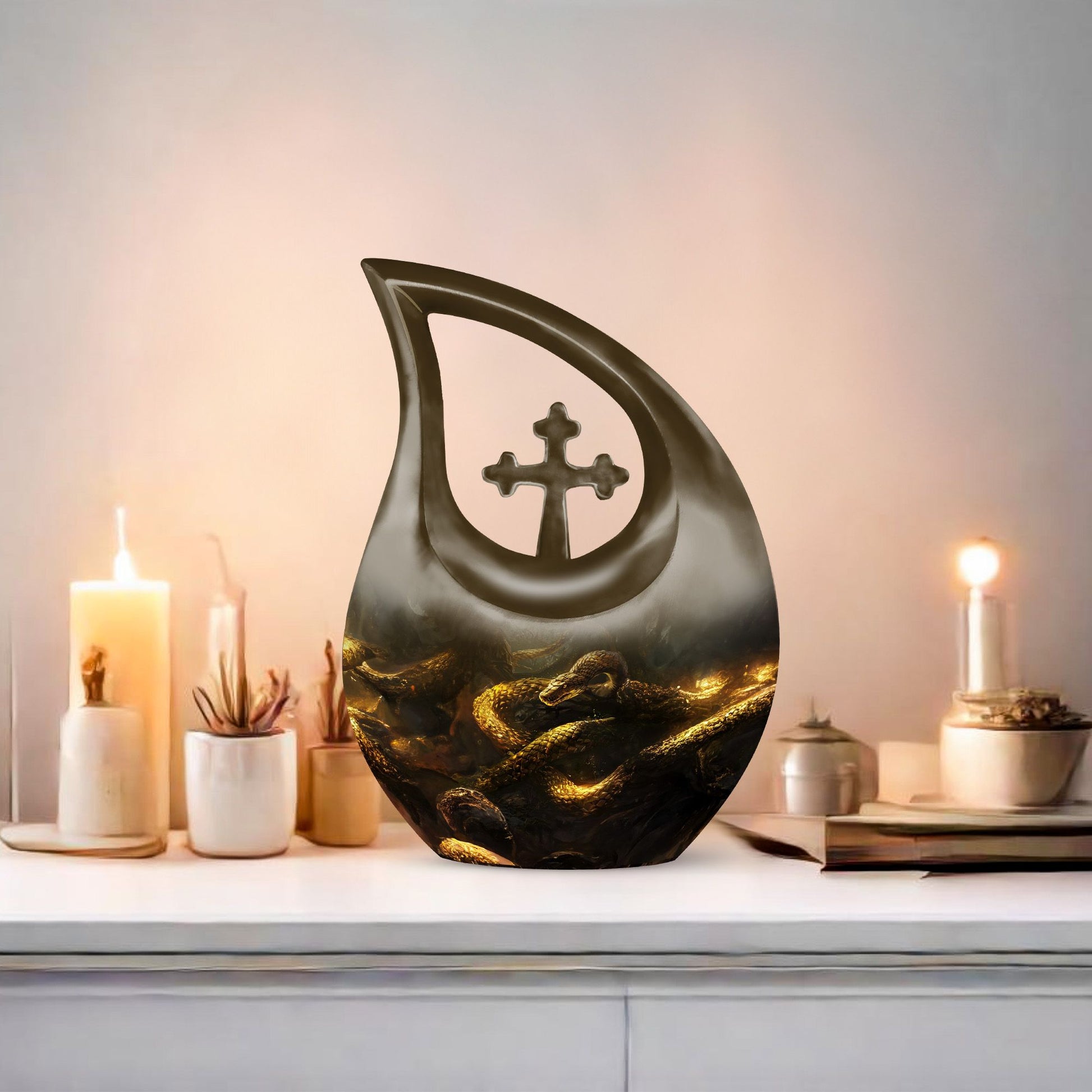 Snake Urns For Ashes - Cremation Urns For Adult Ashes