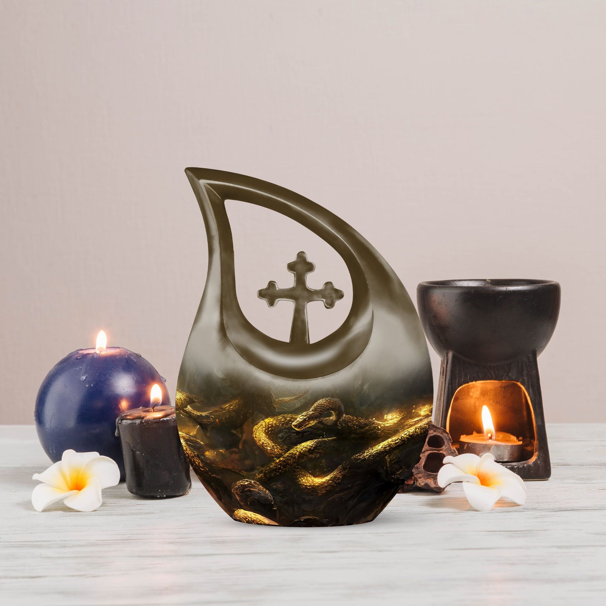 Snake Urns For Ashes - Cremation Urns For Adult Ashes