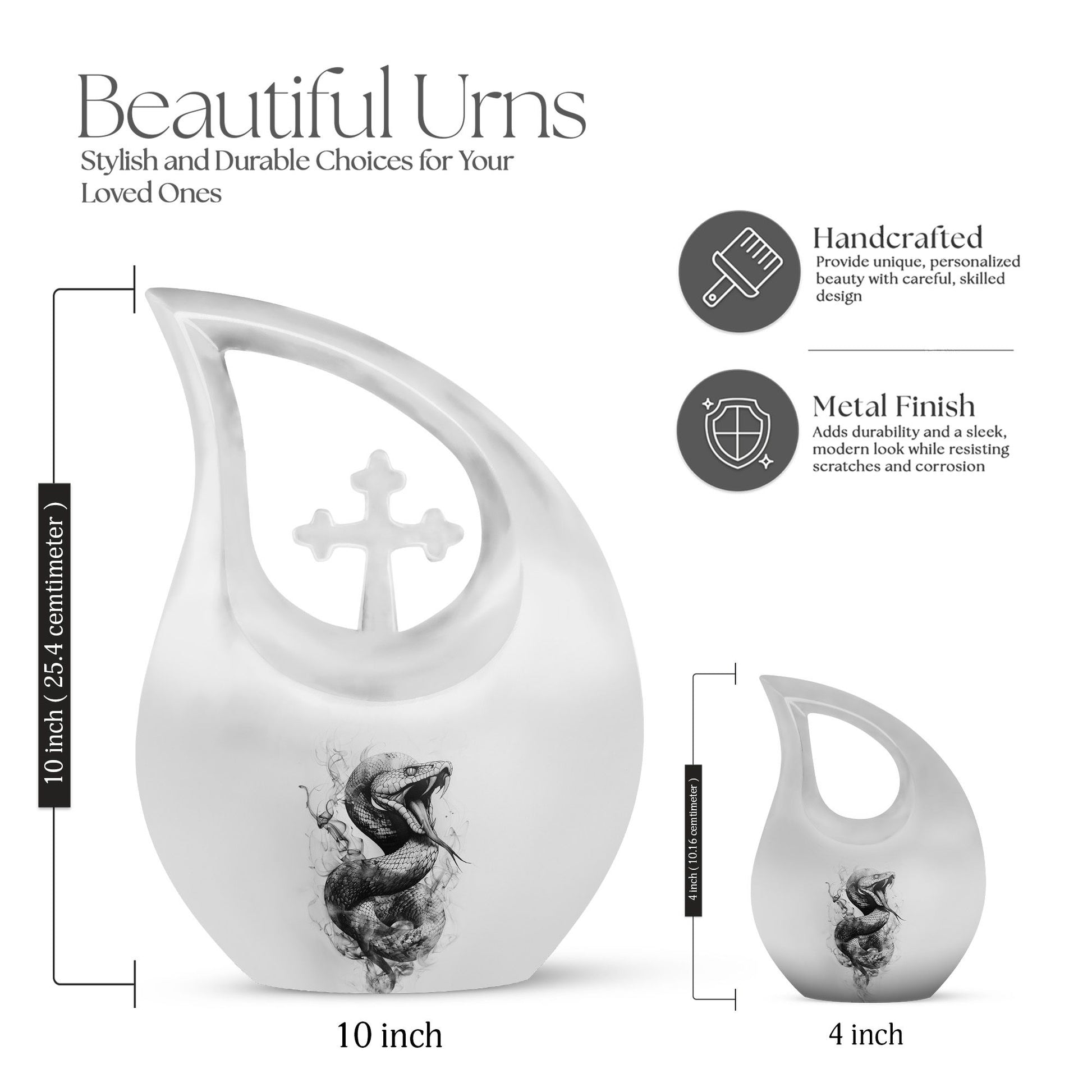 Snake Urns For Ashes - Urn Cremation Keepsake