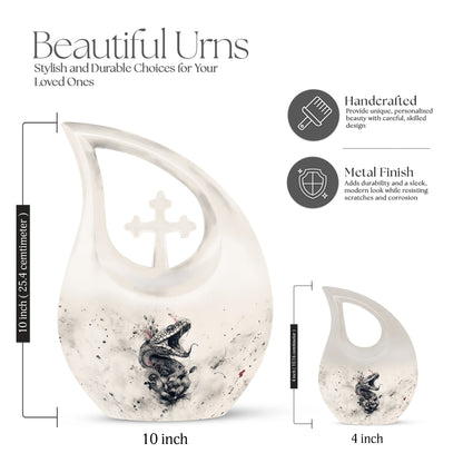 Snake Urns For Ashes - Cremation Keepsake Urns For Human Ashes Adult