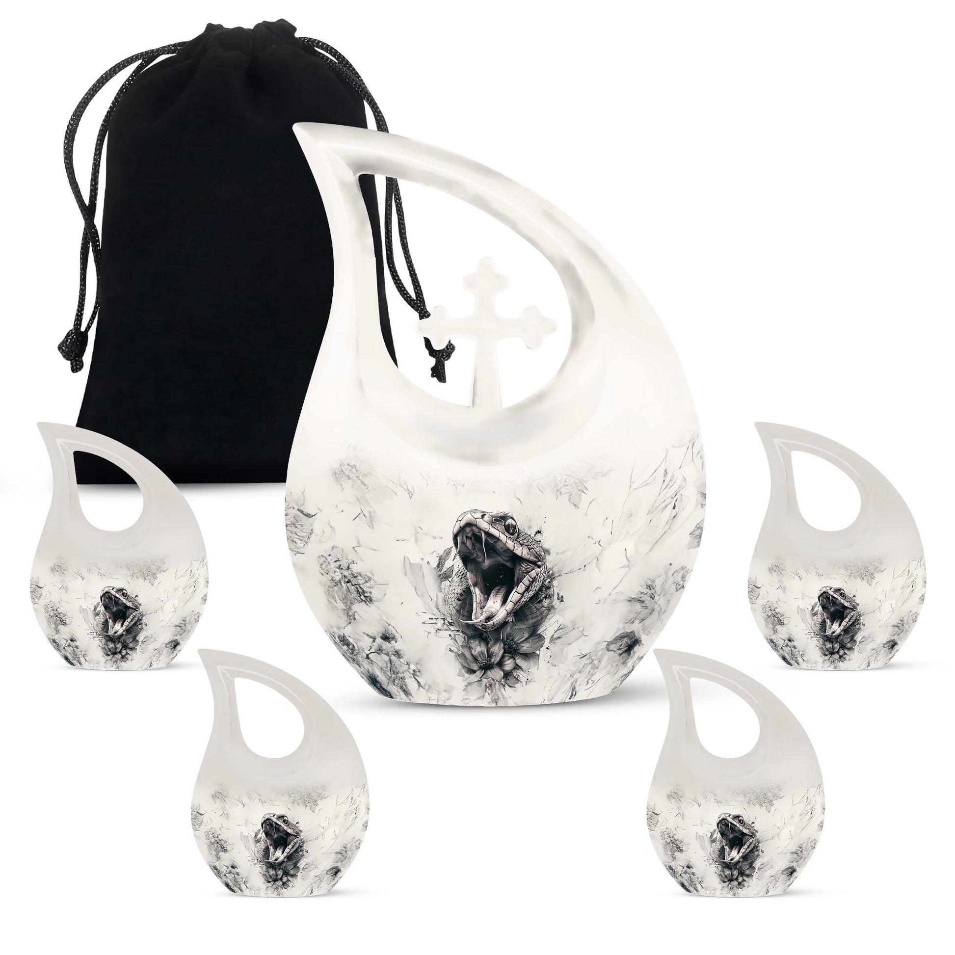 Snake Urns For Ashes - Small Urns For Cremation Ashes