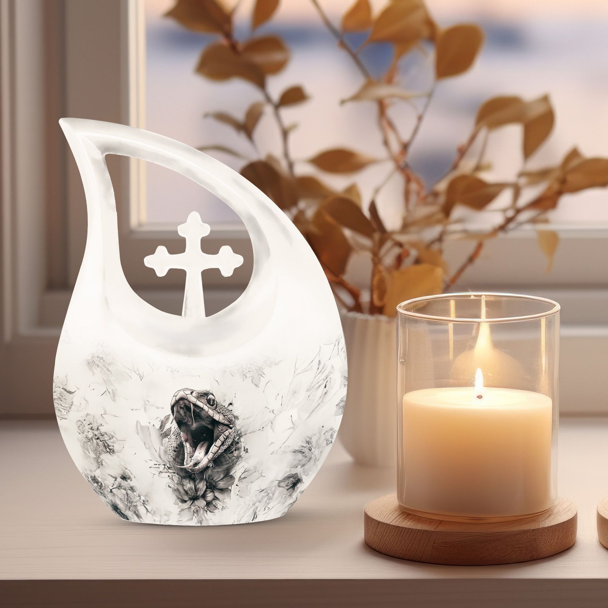 Snake Urns For Ashes - Small Urns For Cremation Ashes