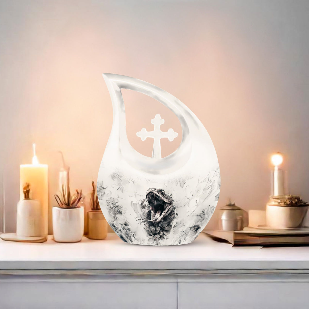 Snake Urns For Ashes - Small Urns For Cremation Ashes