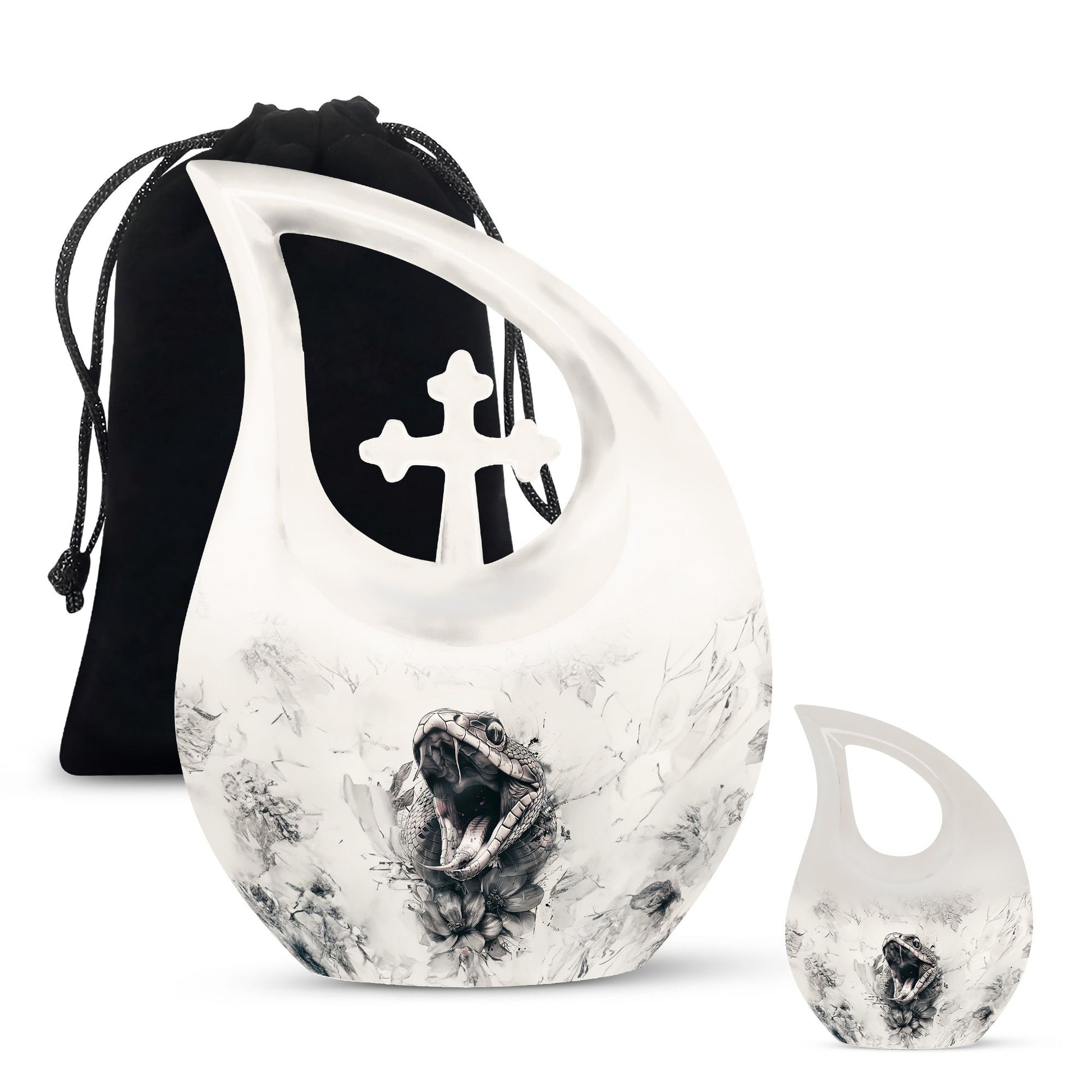 Snake Urns For Ashes - Small Urns For Cremation Ashes