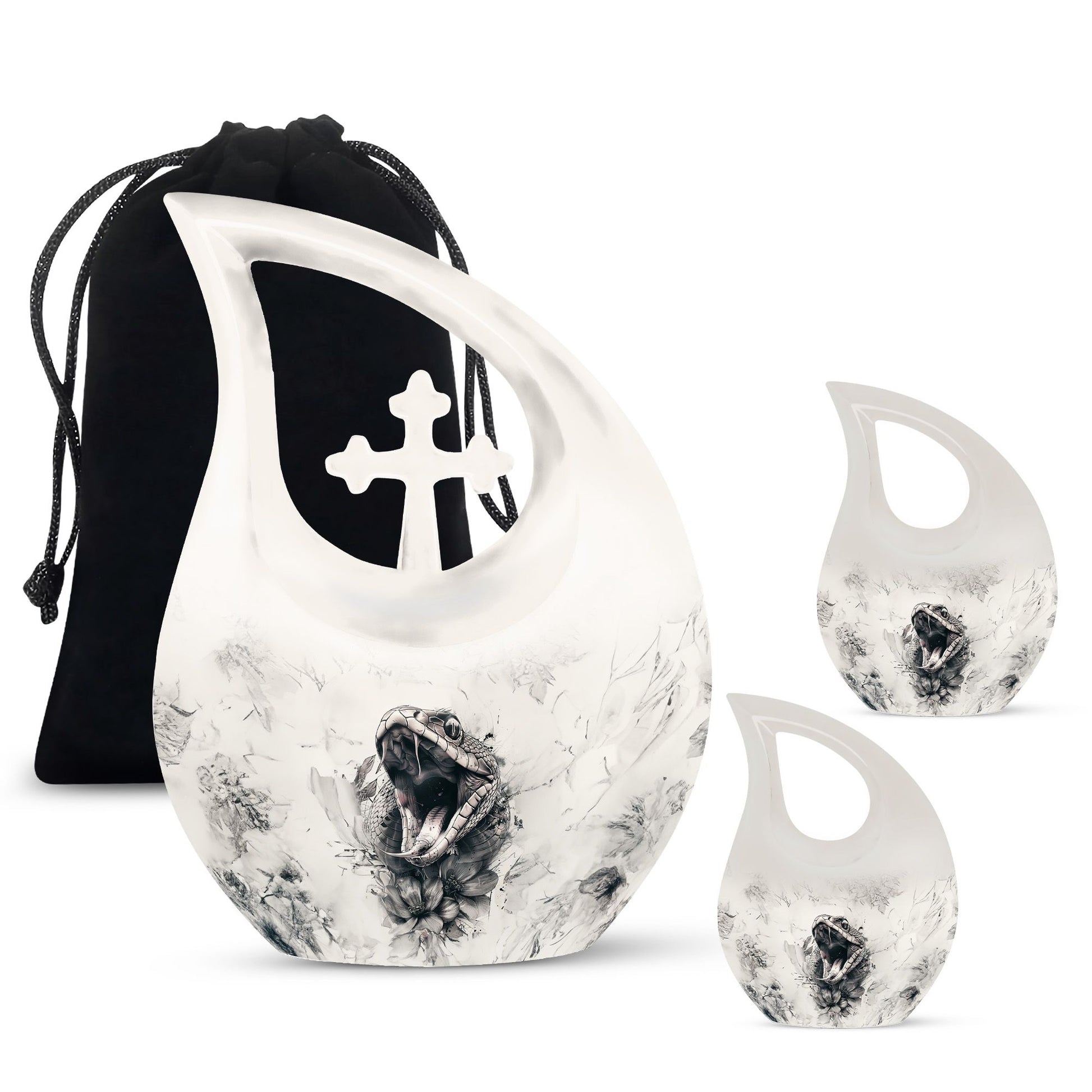Snake Urns For Ashes - Small Urns For Cremation Ashes