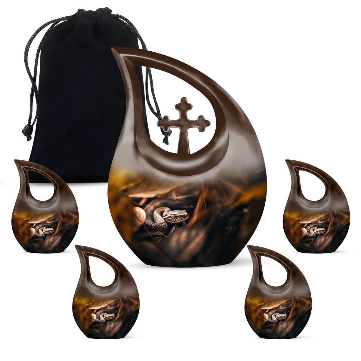 Snake Urns For Ashes - Cremation Urn Mom