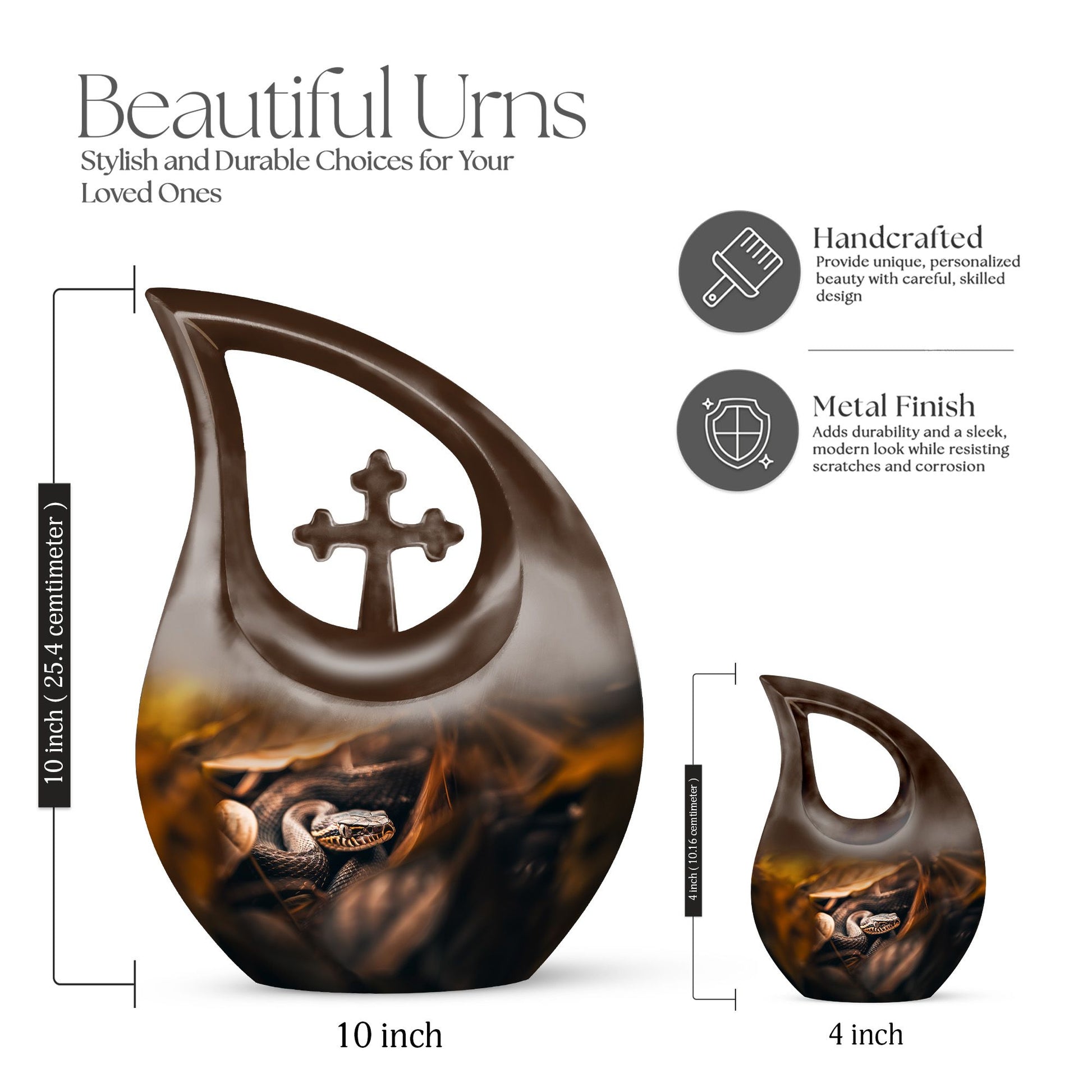 Snake Urns For Ashes - Cremation Urn Mom