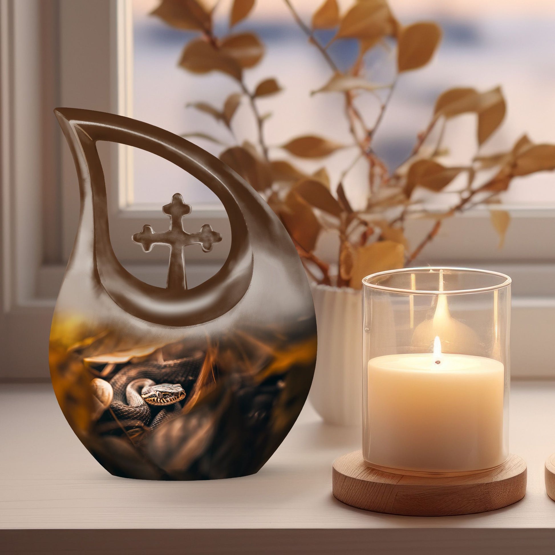 Snake Urns For Ashes - Cremation Urn Mom