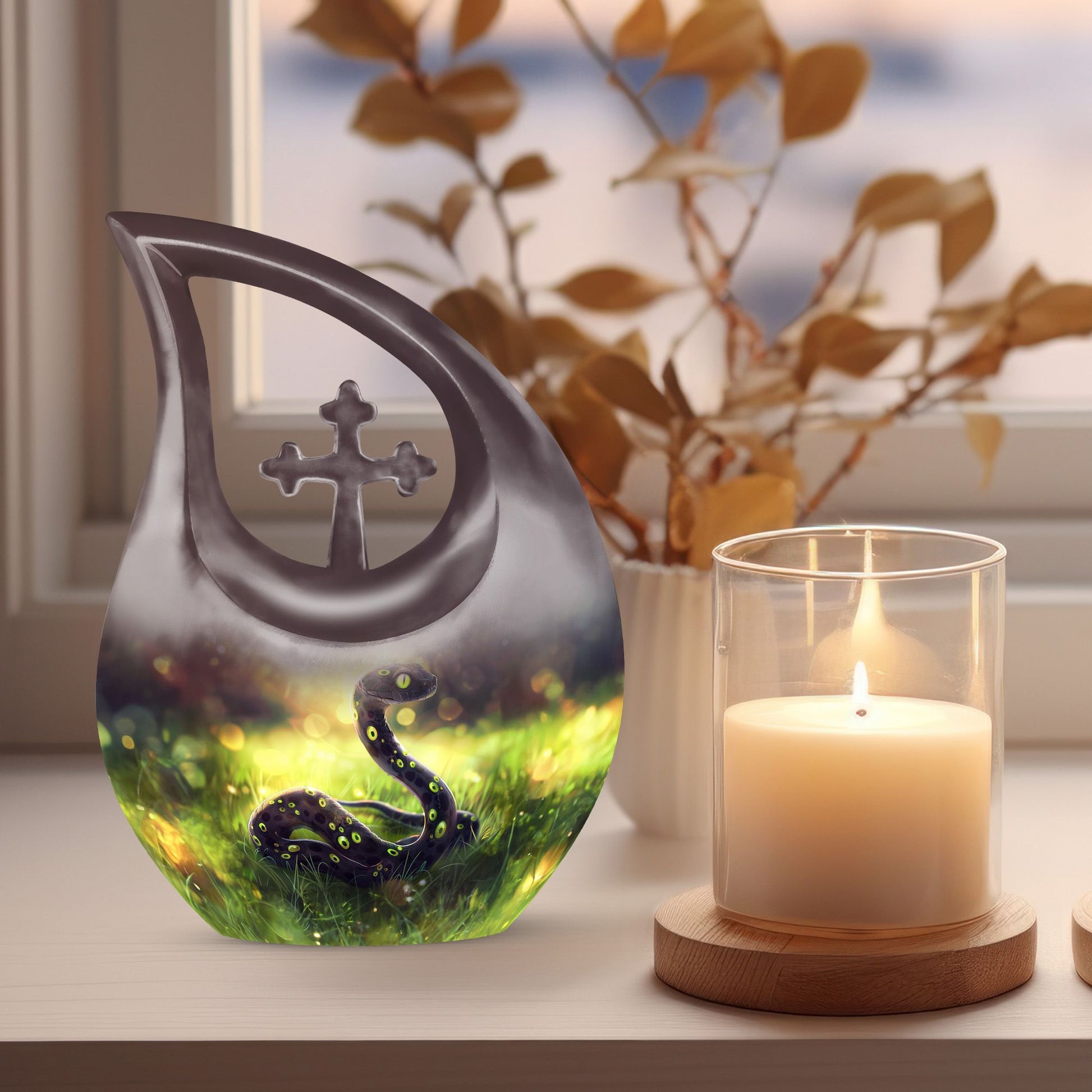 Snake Urns For Ashes - Mini Cremation Urns