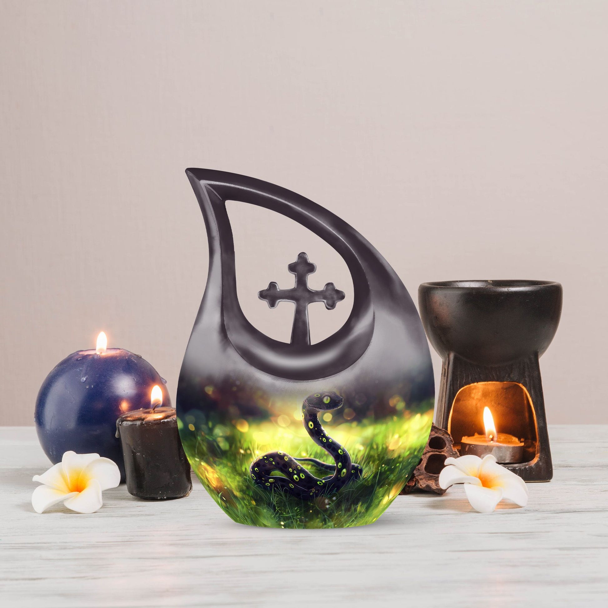 Snake Urns For Ashes - Mini Cremation Urns