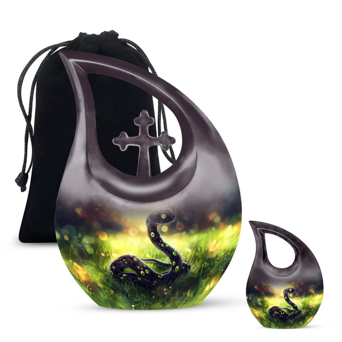 Snake Urns For Ashes - Mini Cremation Urns