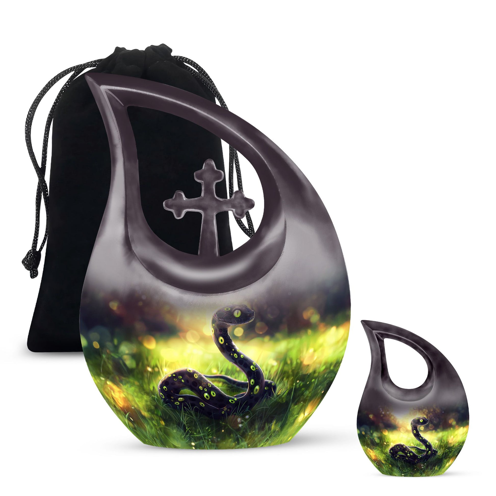 Snake Urns For Ashes - Mini Cremation Urns