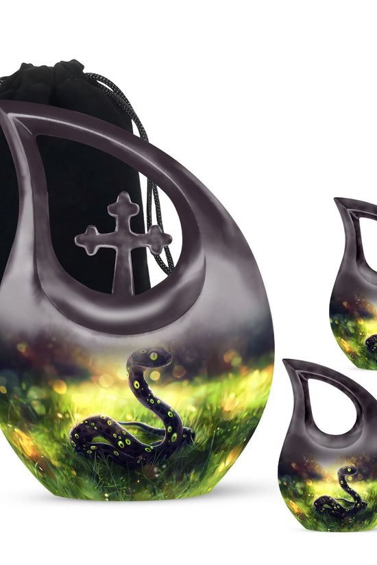 Snake Urns For Ashes - Mini Cremation Urns