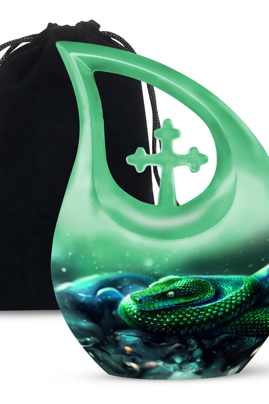 Snake Urns For Ashes - Adult Size Cremation Urns