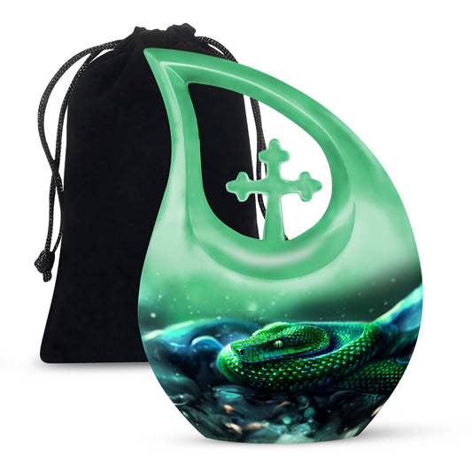 Snake Urns For Ashes - Adult Size Cremation Urns