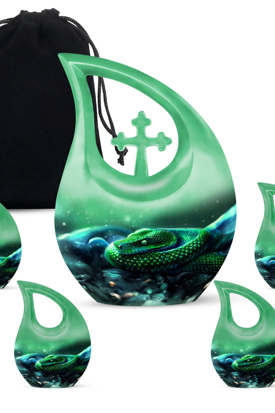 Snake Urns For Ashes - Adult Size Cremation Urns