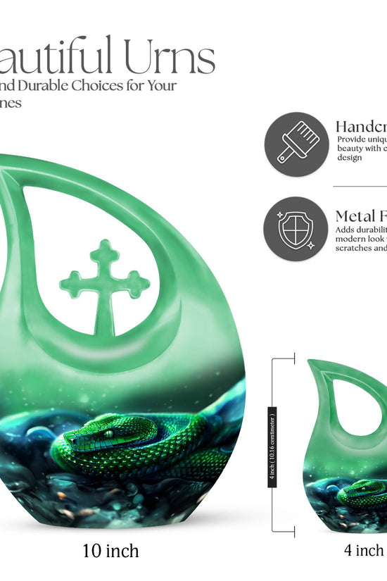 Snake Urns For Ashes - Adult Size Cremation Urns