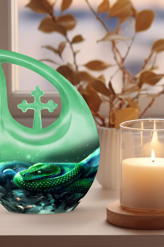 Snake Urns For Ashes - Adult Size Cremation Urns