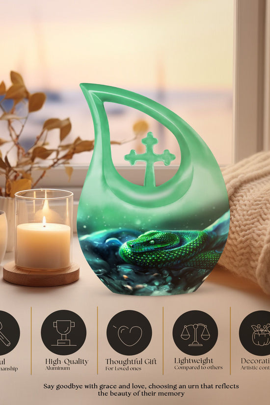 Snake Urns For Ashes - Adult Size Cremation Urns