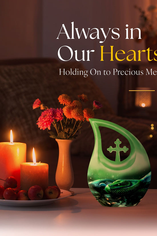 Snake Urns For Ashes - Adult Size Cremation Urns