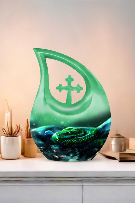 Snake Urns For Ashes - Adult Size Cremation Urns