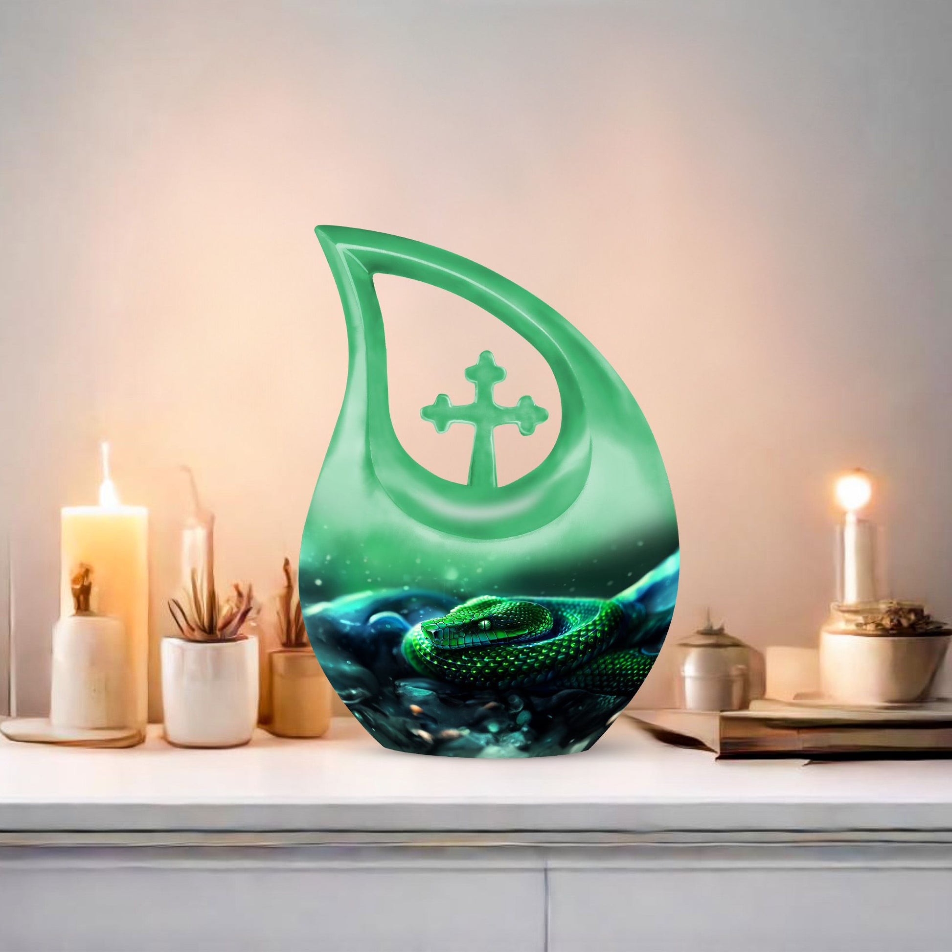 Snake Urns For Ashes - Adult Size Cremation Urns
