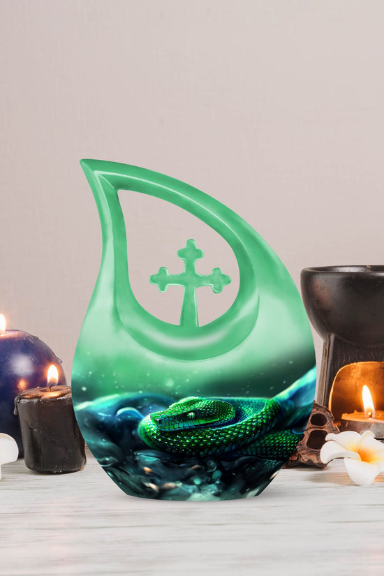 Snake Urns For Ashes - Adult Size Cremation Urns
