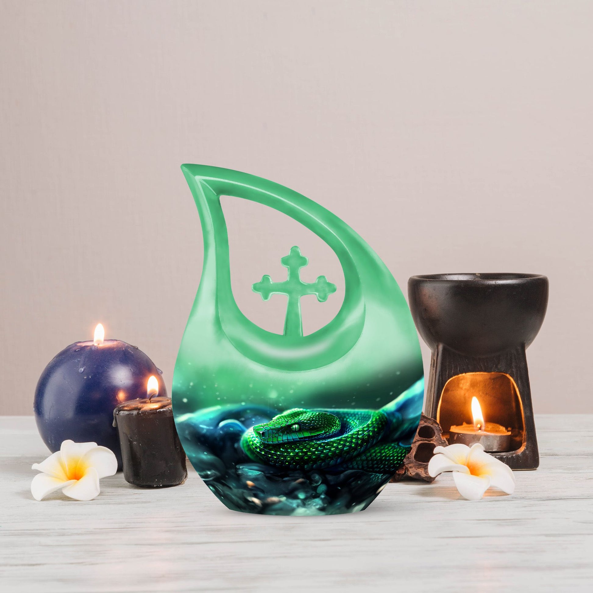 Snake Urns For Ashes - Adult Size Cremation Urns