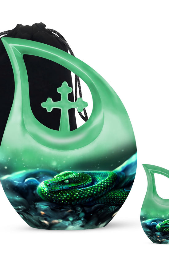 Snake Urns For Ashes - Adult Size Cremation Urns