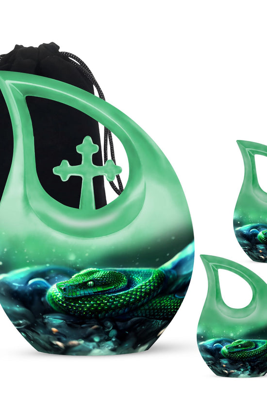Snake Urns For Ashes - Adult Size Cremation Urns