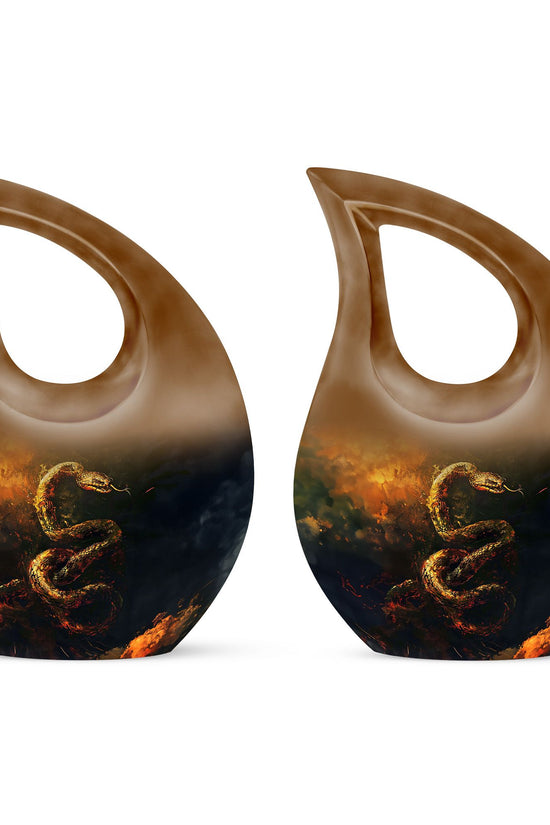 Snake Urns For Ashes - Cremation Urn For Ashes