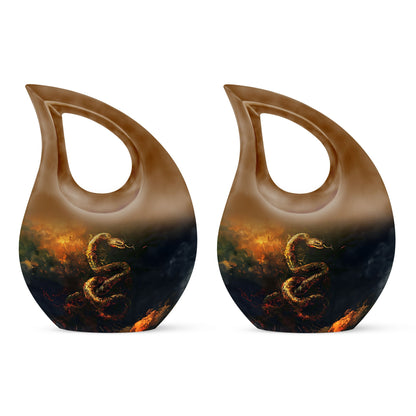 Snake Urns For Ashes - Cremation Urn For Ashes