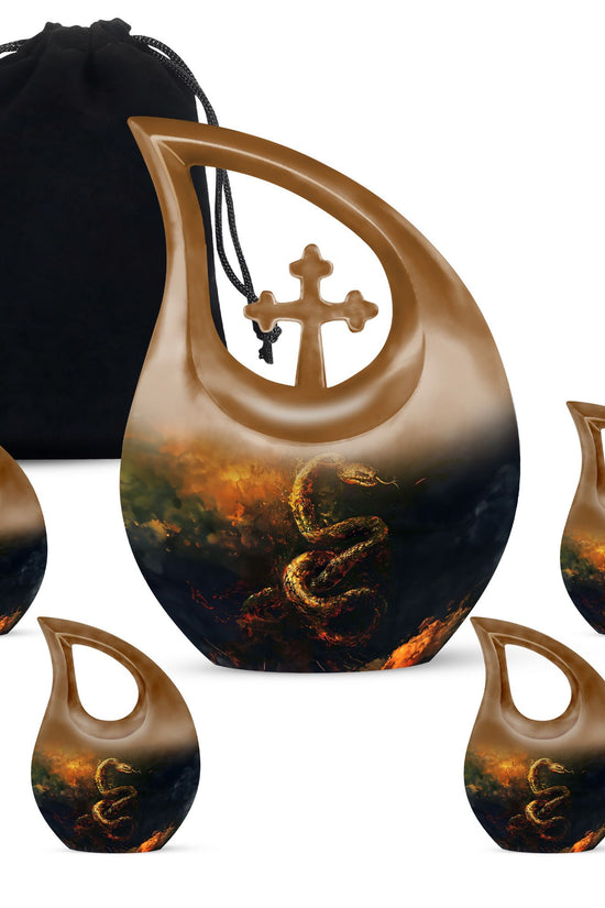 Snake Urns For Ashes - Cremation Urn For Ashes