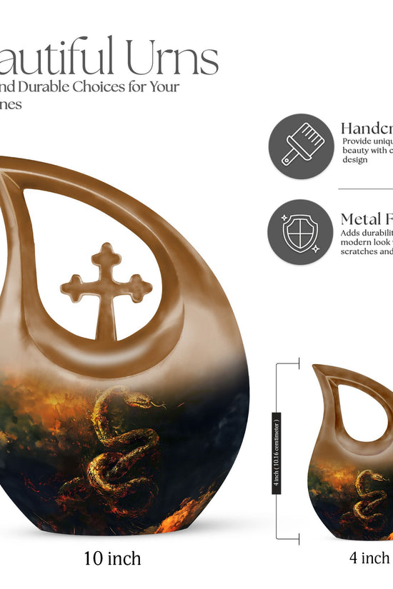 Snake Urns For Ashes - Cremation Urn For Ashes