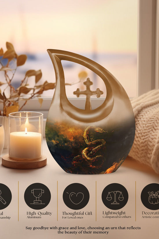 Snake Urns For Ashes - Cremation Urn For Ashes