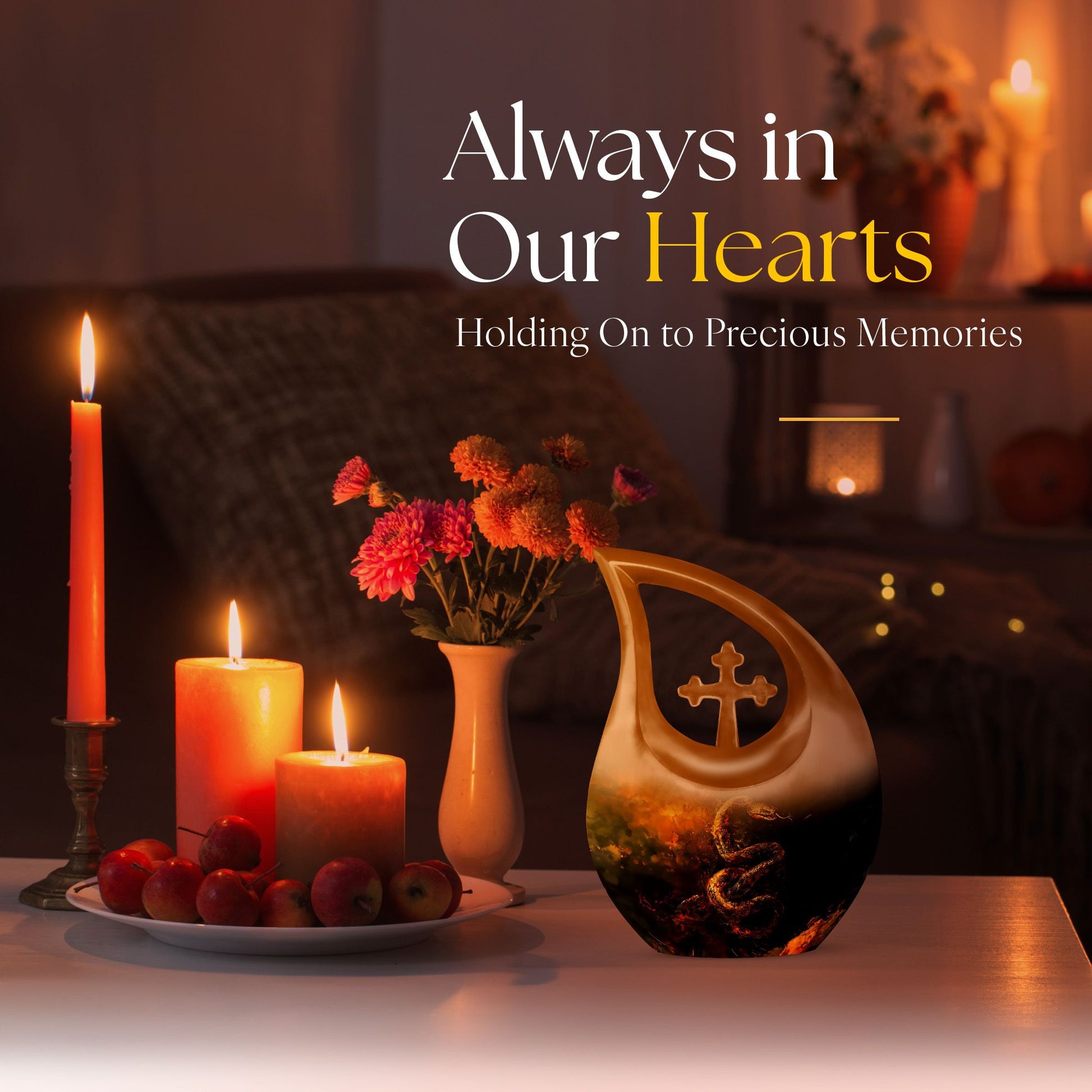 Snake Urns For Ashes - Cremation Urn For Ashes