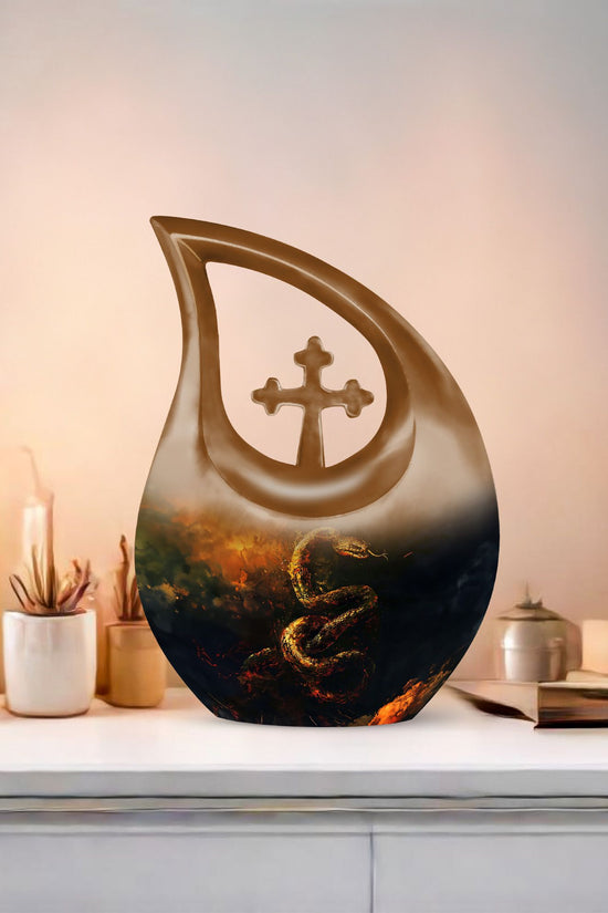 Snake Urns For Ashes - Cremation Urn For Ashes